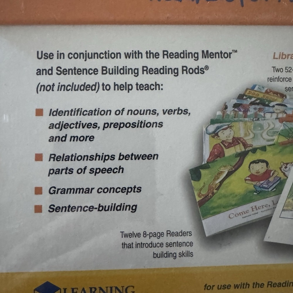 Reading Rods Sentence Building Library Grades 2+ New SEALED Homeschool Material - Picture 4 of 4